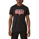 New Era NBA Chicago Bulls Wordmark Court Infill T-Shirt "Black"