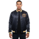 New Era NBA Denver Nuggets Embroidered Logo Bomber Jacket "Navy"