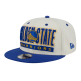 New Era NBA Golden State Warriors Stacked Chrome 9Fifty Snapback