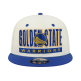 New Era NBA Golden State Warriors Stacked Chrome 9Fifty Snapback
