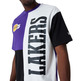 Neu Era NBA L.A. Lakers schneiden und sähen übergroße Tee