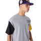 Neu Era NBA L.A. Lakers Schnitt Sew Oversized T-Shirt