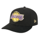 New Era NBA L.A Lakers Golden Wool Pre-Curved 9FIFTY Snapback