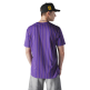 New Era NBA L.A Lakers Throwback H1 Pinstriped SS Tee