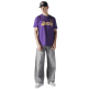 New Era NBA L.A Lakers Throwback H1 Pinstriped SS Tee