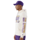 New Era NBA L.A Lakers The West Classic Graphic Pullover Hoodie "Off-White"