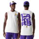 New Era NBA LA Lakers Graphic Sleeveless T-Shirt "Offwhite"