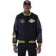 Neue Ära NBA LA Lakers Patch Varsity Jacket "Black"