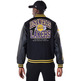 Neue Ära NBA LA Lakers Patch Varsity Jacket "Black"