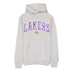 New Era NBA Los Angeles Lakers Varsity Pollover Hoodie "Heather Gray"