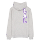 New Era NBA Los Angeles Lakers Varsity Pollover Hoodie "Heather Gray"