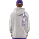 New Era NBA Los Angeles Lakers Varsity Pollover Hoodie "Heather Gray"