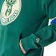 Neu Era NBA Milwaukee Bucks Farbe Block Pullover Hoodie "Dark Green"