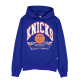 New Era NBA New York Knicks Campus Graphic Hoodie "Rush Blue"