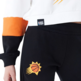 Neu Era NBA Phoenix Sonnen Frauen Farbe Block Crop Crew Neck Sweatshirt