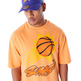 Neu Era NBA Phoenix Suns Wordmark Orange Oversized T-Shirt