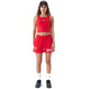 New Era NBA Team Chicago Bulls Logo Damen Shorts