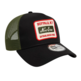 New Era Patch 9FORTY A-Frame Trucker Adjustable Cap "Black"