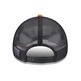 New Era Trucker Cap - USA Stoffaufnäher "Brown"
