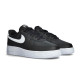 Nike Air Force 1 Low '07 Black White Pebbled Leather