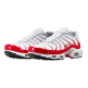 Nike Air Max Plus "White University Red Wolf Grey"