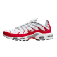 Nike Air Max Plus "White University Red Wolf Grey"