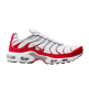 Nike Air Max Plus "White University Red Wolf Grey"