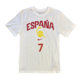 Nike Camiseta España Basket  # 7 ALDAMA # "White Gym Red"