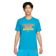 Nike Dri-FIT Herren Basketball Frühstück T-Shirt "Laser Blue"