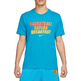 Nike Dri-FIT Herren Basketball Frühstück T-Shirt "Laser Blue"