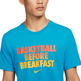 Nike Dri-FIT Herren Basketball Frühstück T-Shirt "Laser Blue"
