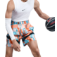 Nike Icon Dri-FIT 15cm Basketball Shorts "Washed Coral-University Blue"