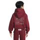 Nike Sudadera Niñ@ Kultur des Basketballs "Team Red"