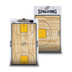 Pizarra Táctica Baloncesto Spalding