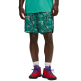 Puma Basketball Flagrant Foul AOP 6" Shorts "Vibrant Green-AOP"