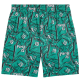 Puma Basketball Flagrant Foul AOP 6" Shorts "Vibrant Green-AOP"