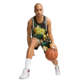Puma Basketball Rival Rage AOP Mesh Tank "Archive Green-AOP