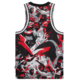 Puma Basketball Rival Rage AOP Mesh Tank "For All time Red-AOP"