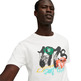 Puma Basketball Showcase Tee "Weiß"