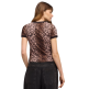 Puma Camiseta ESS GRAPHICS LEO LUXE Bedazzled Slim "Black"