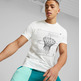 Puma Basketball klar Out Tee "Weiß"