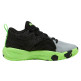 Puma Court Pro 3 Jr. "Black-Green-Gray"