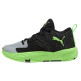Puma Court Pro 3 Jr. "Black-Green-Gray"