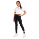 Puma ESS 2 COLOR No.1 Logo Leggings G "Black-Light Lavender"
