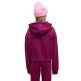 Puma ESS 2 COLOR No. 1 Logo​ Short Length Hoodie FL G "Fuchsia Glow"