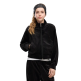 Puma Girls ESS ELEVATED Velour Short Length Trackjacket "Black"
