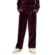 Puma ESS ELEVATED Velour Straight Leg Pants G "Ruby Noir"