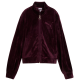 Puma ESS ELEVATED Velour Trackjacket "Ruby Noir"