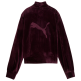 Puma ESS ELEVATED Velour Trackjacket "Ruby Noir"