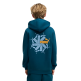Puma ESS LOGO LAB Brand Back Graphic Hoodie FL B "Midnight Petrol"